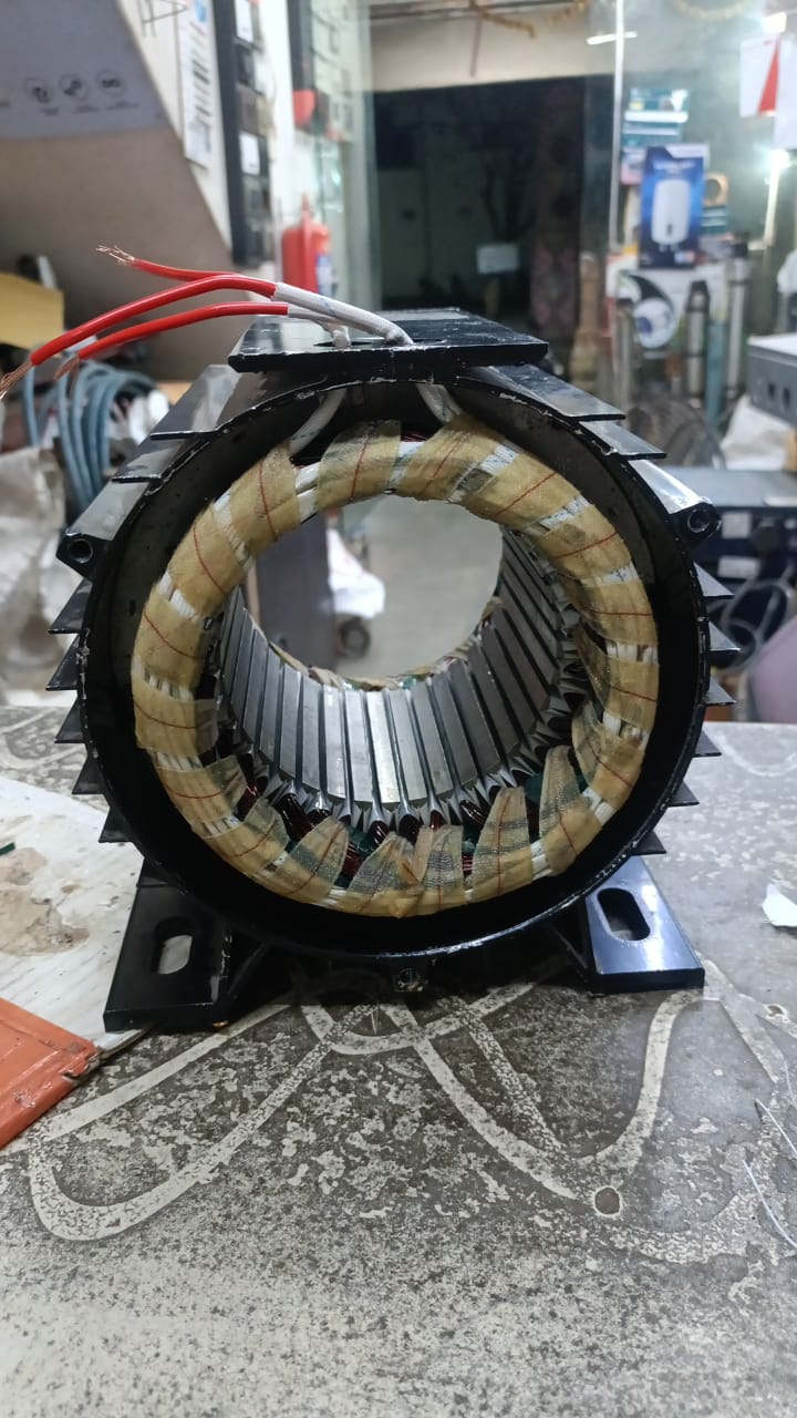 Motor Stator Rewinding Work